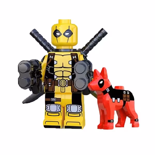 ساختنی آدمک فله مدل Deadpool And Dog کد 6