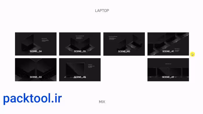 دانلود پروژه اماده کیت مدل‌سازی دستگاه‌ها در افتر افکت Device's Mockups Kit - پک تول