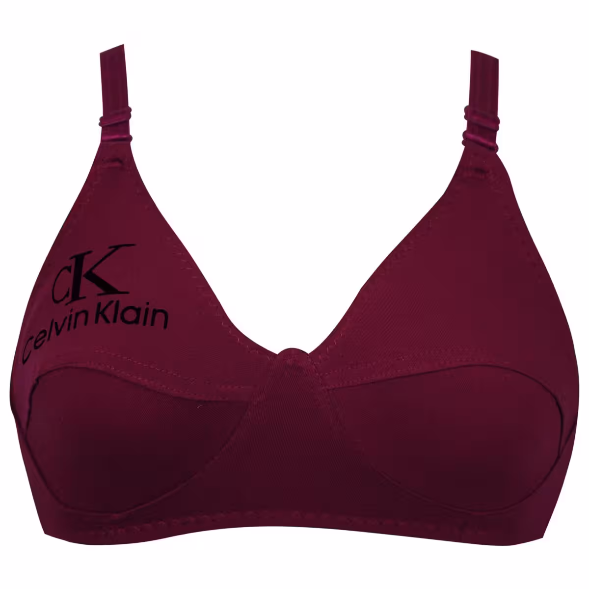 سوتین زنانه بدون فنر زرشکی کد 3400-MY