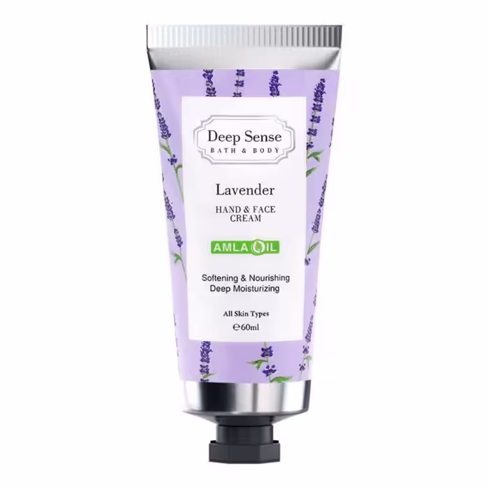 کرم مرطوب کننده دیپ سنس مدل Lavender حجم 60 میی لیتر