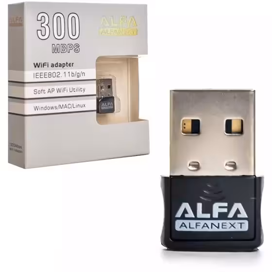 کارت شبکه USB بی سیم آلفا مدل LV-UW06RK