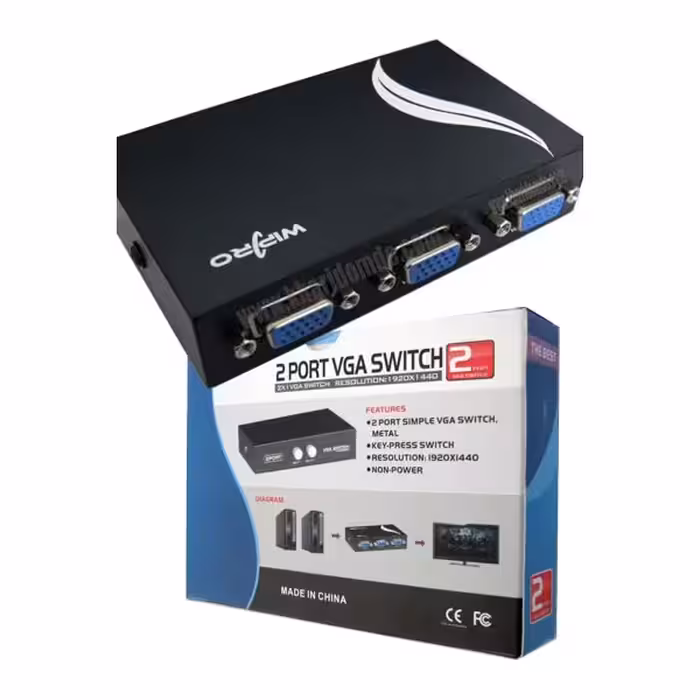 سوئیچ 1به2 مانیتور VGA