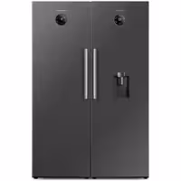 یخچال فریزر دوقلو پاکشوما مدل RTRA-RTFA900 iX(N1) اینوکس ظرفیت 40 فوت با یخساز اتوماتیک