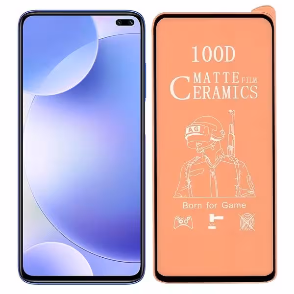 گلس محافظ صفحه نمایش سرامیکی مات شیائومی Redmi K30i 5G