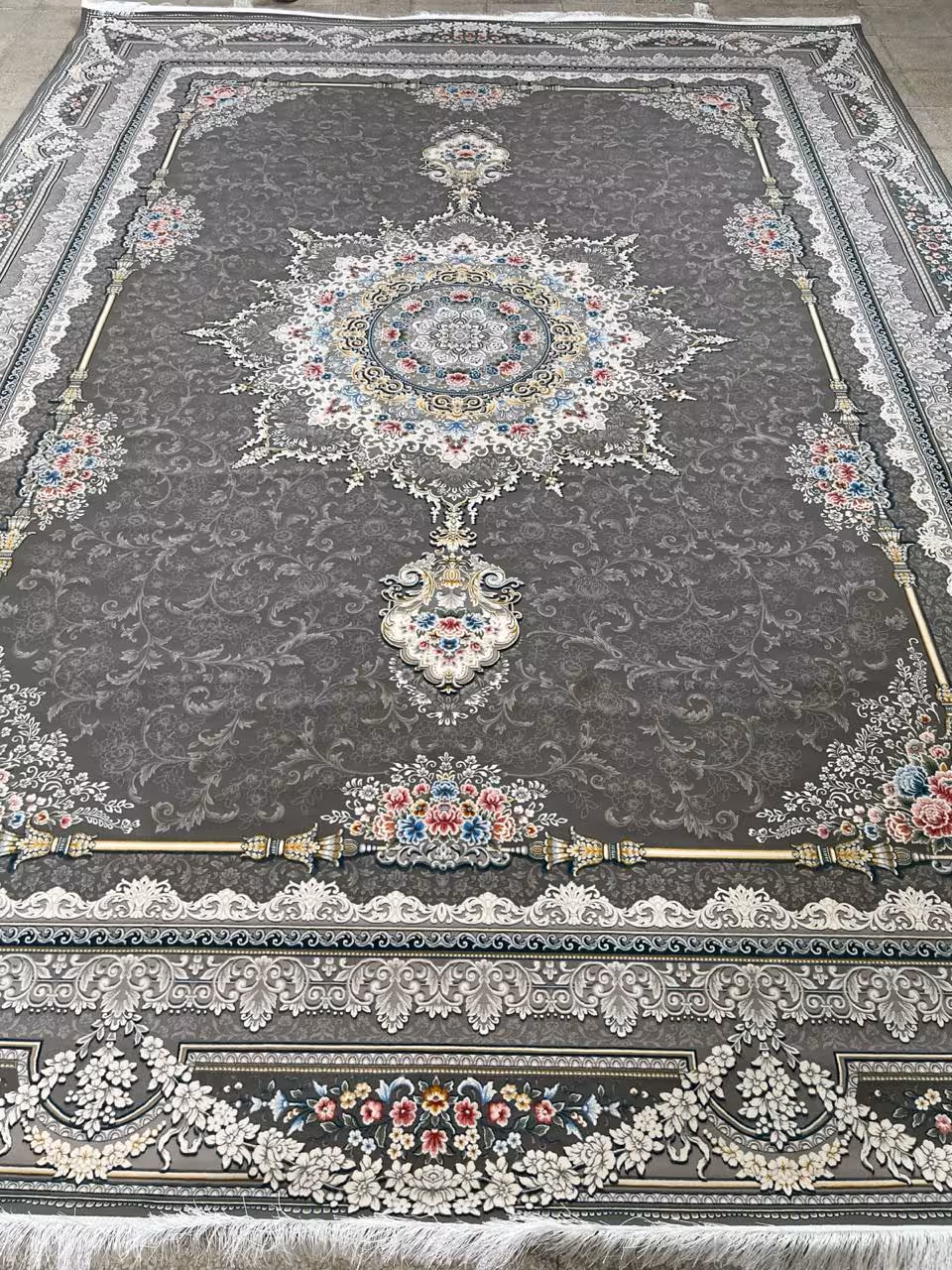 فرش 12متری اکرولیک کاشان 1200 شانه تراکم H 3600