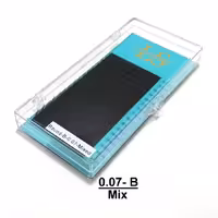 پالت مژه لش سکرت Lash Secret سایز Mix فر B ضخامت 0.7