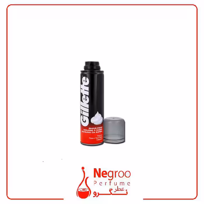 کف ریش ژیلت فوم اصلاح مناسب برای پوست معمولی اورجینال