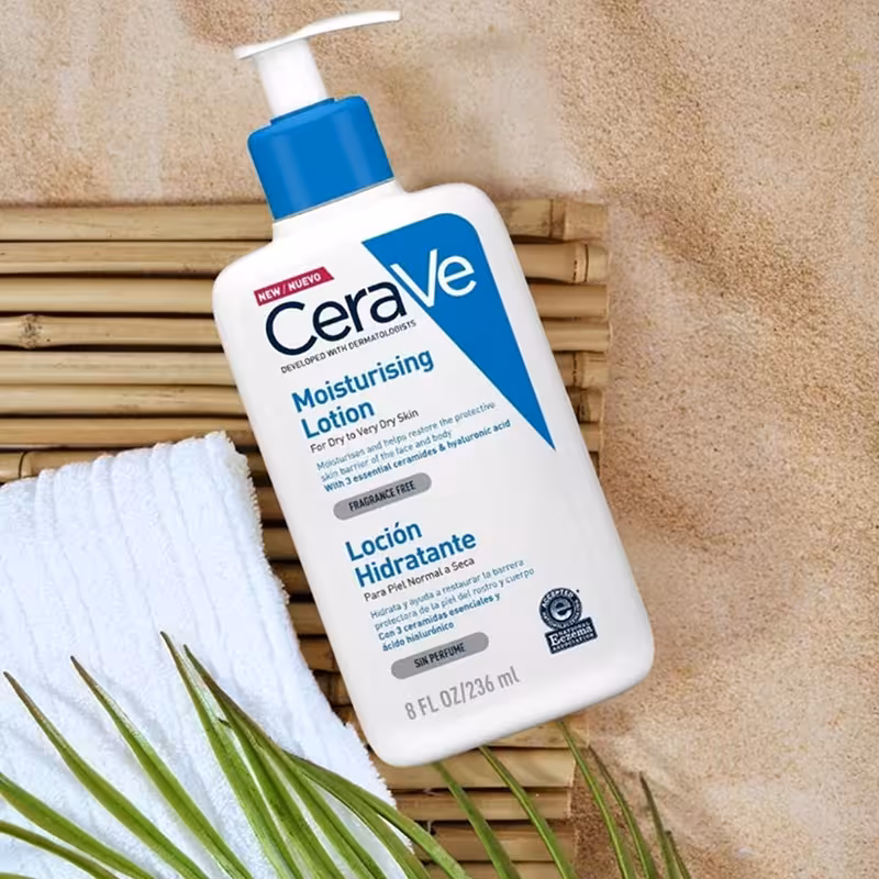 لوسیون مرطوب کننده روزانه سراوی مدل Daily مناسب پوست نرمال تا خشک CeraVe Daily Moisturising Lotion For Normal To Dry Skin 237ml
