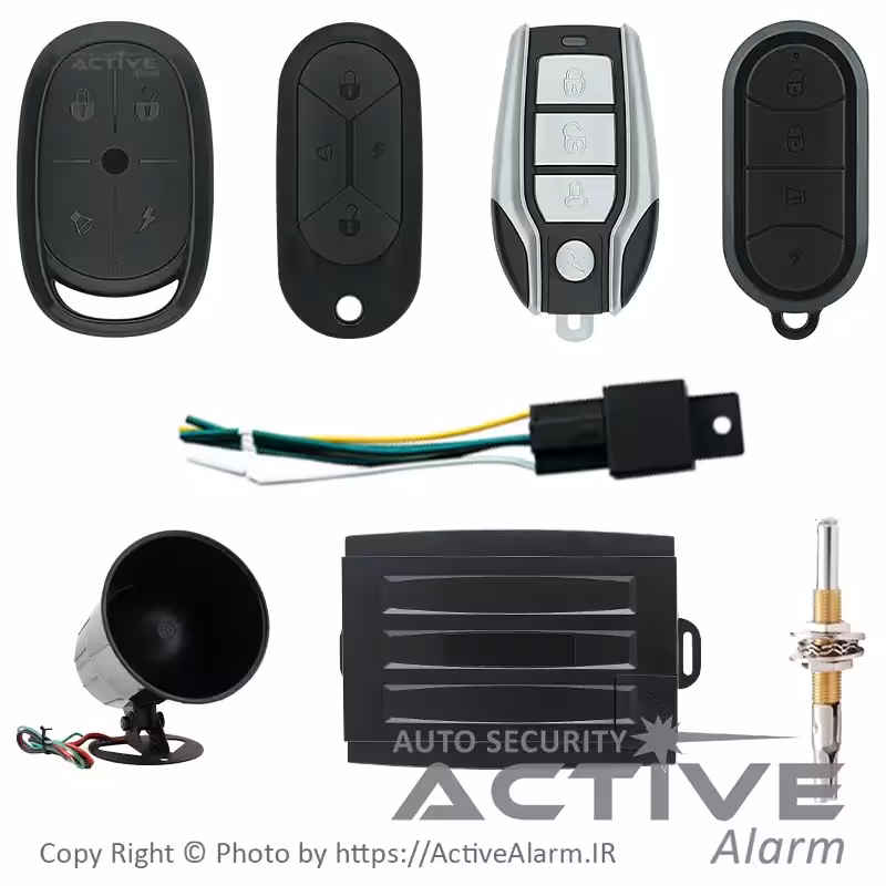 قیمت دزدگیر ساده هوتای چهار ریموت اقتصادی