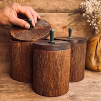 بانکه چوبی سه عددی کد 1082