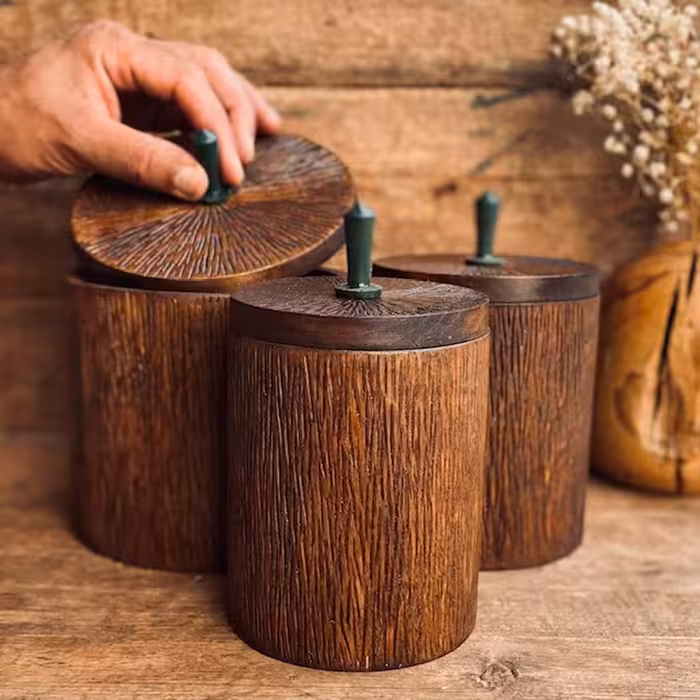 بانکه چوبی سه عددی کد 1082