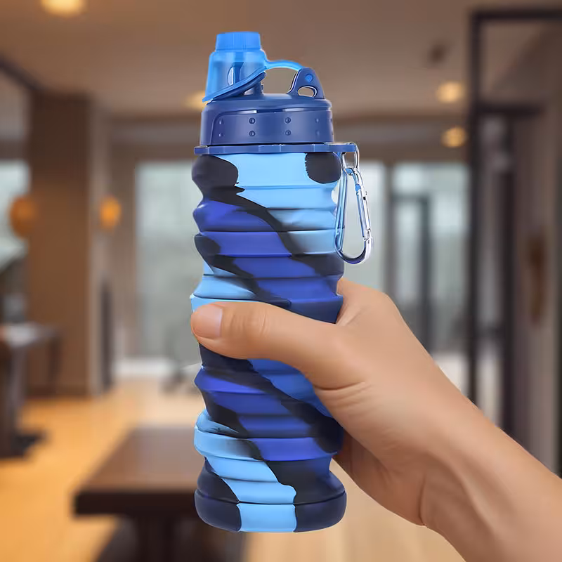 قمقمه مدل سیلیکونی گنجایش 05 لیتر | کالا مکس