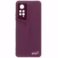 قاب ژله ای Porsche Design محافظ لنزدار مناسب برای Xiaomi Note11s-بنفش