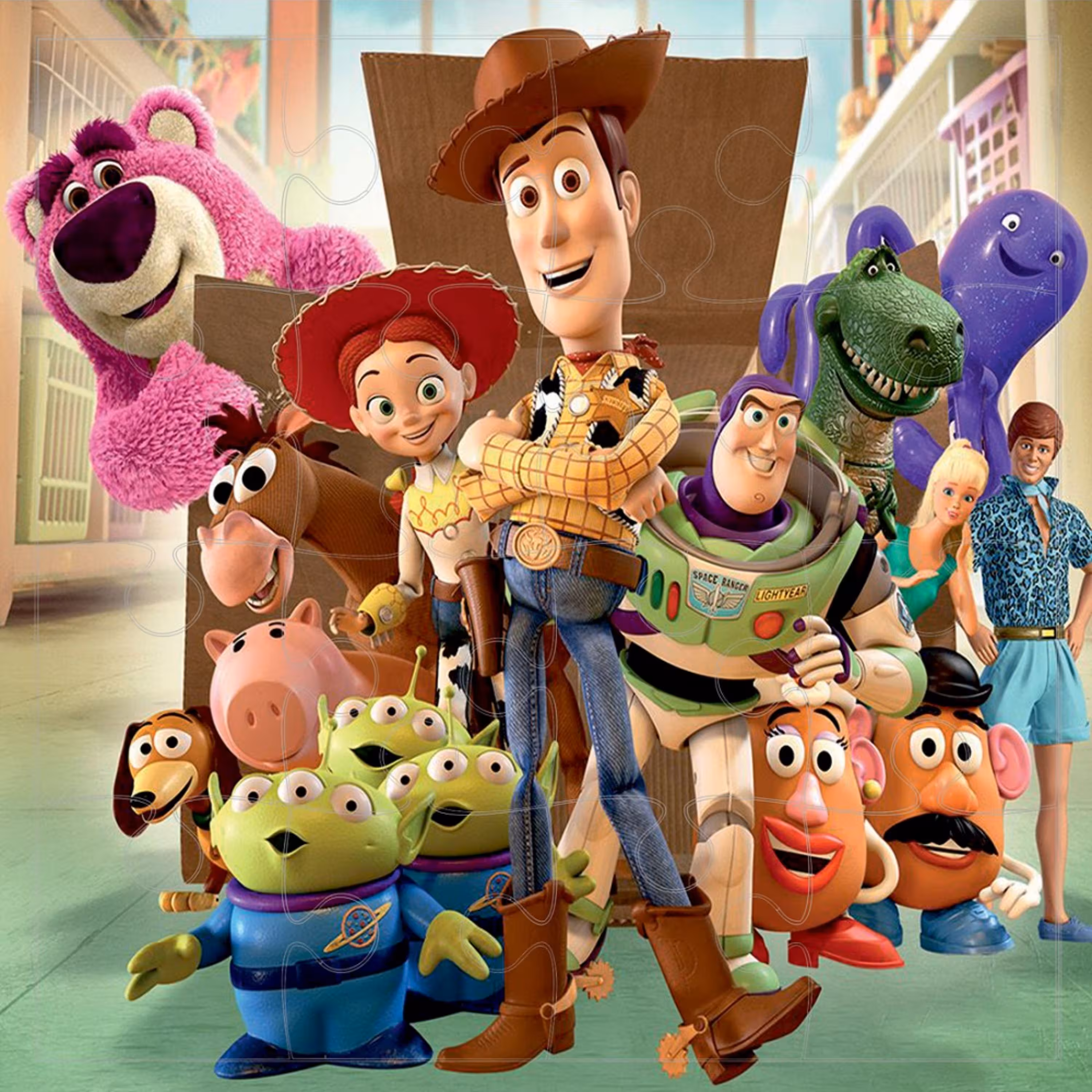 پازل وودی 16 تکه