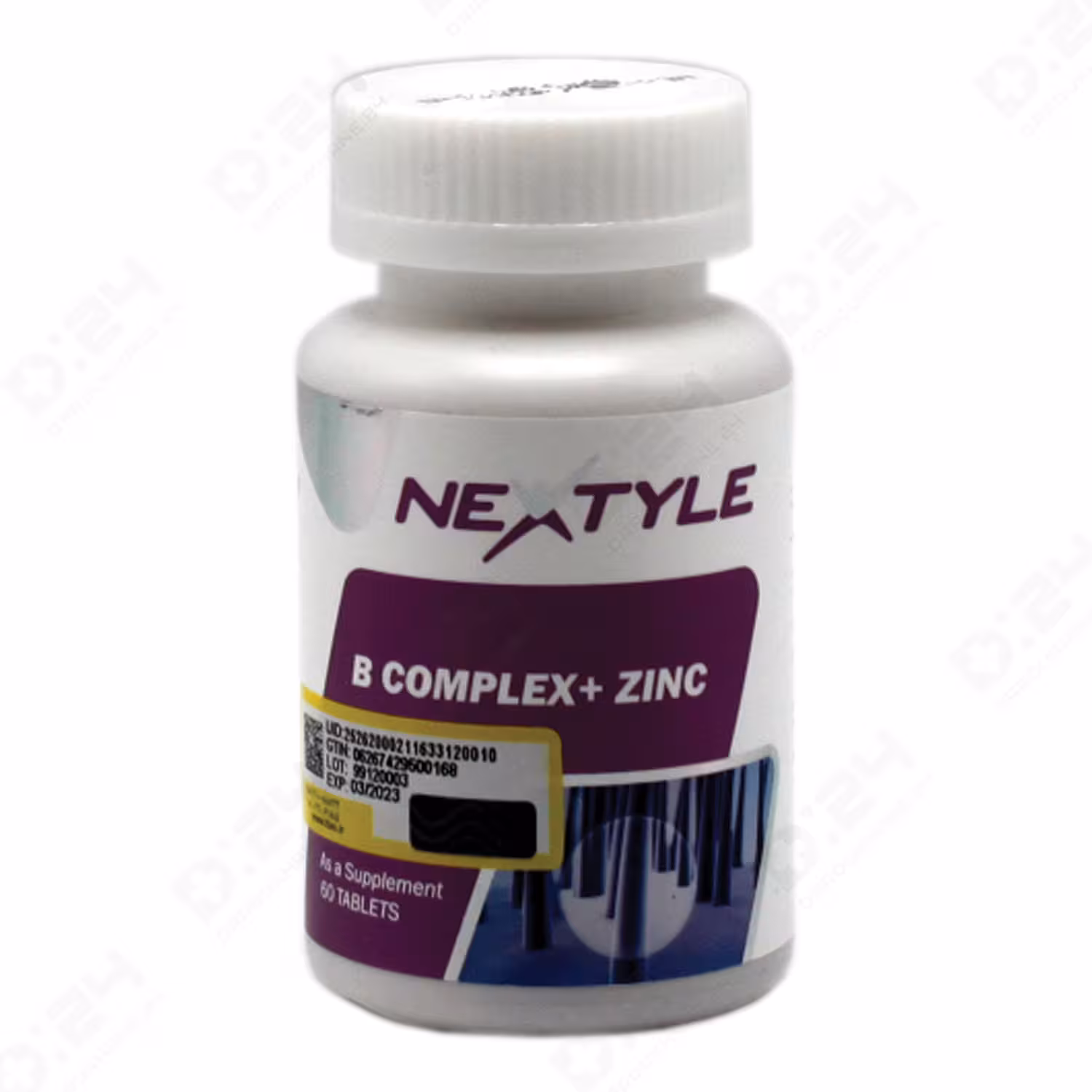 زینک و ب کمپلکس نکستایل 60 عددی