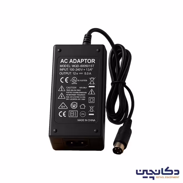 آداپتور فابریک 24 ولت 3 امپر فیش پرینتر