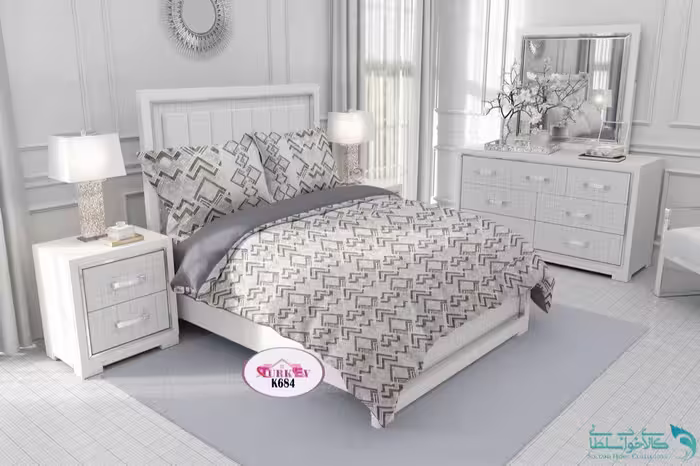 روتختی طرح فریا دونفره برند Turkev کد K684