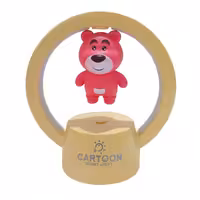 آباژور رومیزی مدل فانتزی مگنتی دایره عروسکی خرس کد 3289