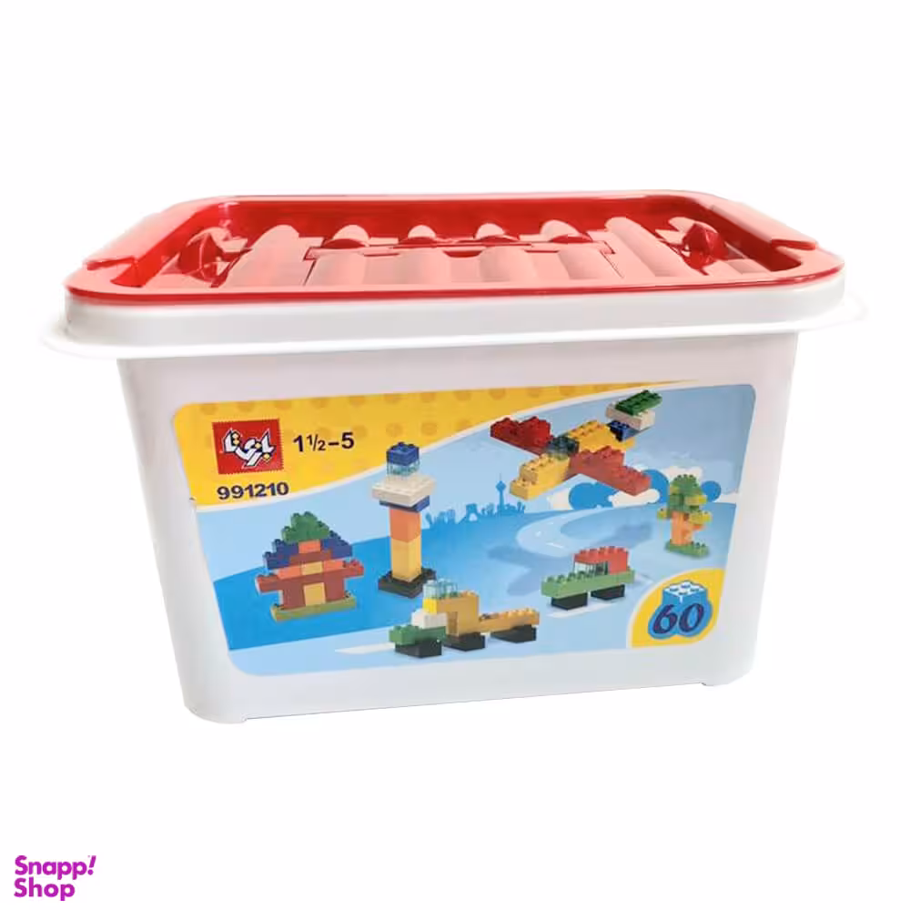 لگو ساختنی بازیتا مدل لگو باکس 60 قطعه ای