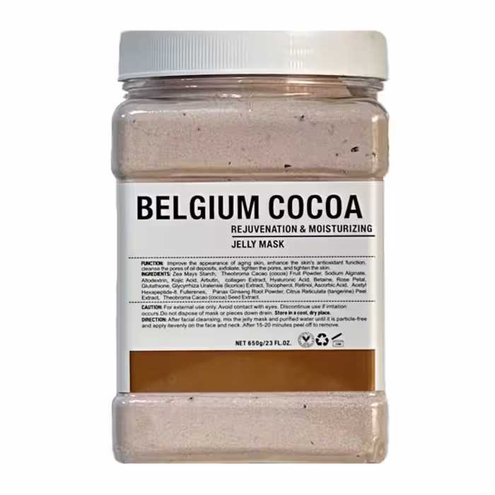 ماسک هیدروژلی دکتر مینایر Dr.Meinaier مدل شکلات بلژیکی Belgium Cocoa حجم 650g