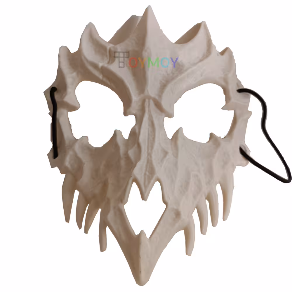 ماسک ترسناک مدل استخوانی سفید