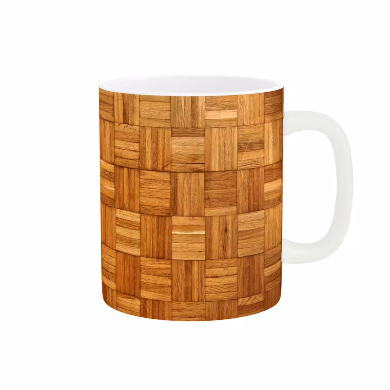 ماگ طرح چوب کد 529