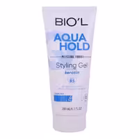 ژل مو تیوپی biol بیول مدل Aqua Hold-4 میل 200