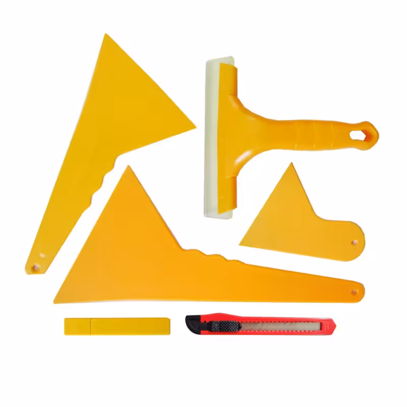 کاردک شیشه دودی خودرو مجموعه 6 عددی کد 2116