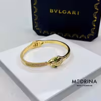 دستبند مار طلایی بولگاری (Bvlgari)
