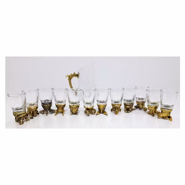 پیک (شات، گیلاس) حیوانات - طرح 3