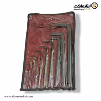 ست آچار آلن شش گوش واستر فوق بلند 10 عددی مدل VHB026