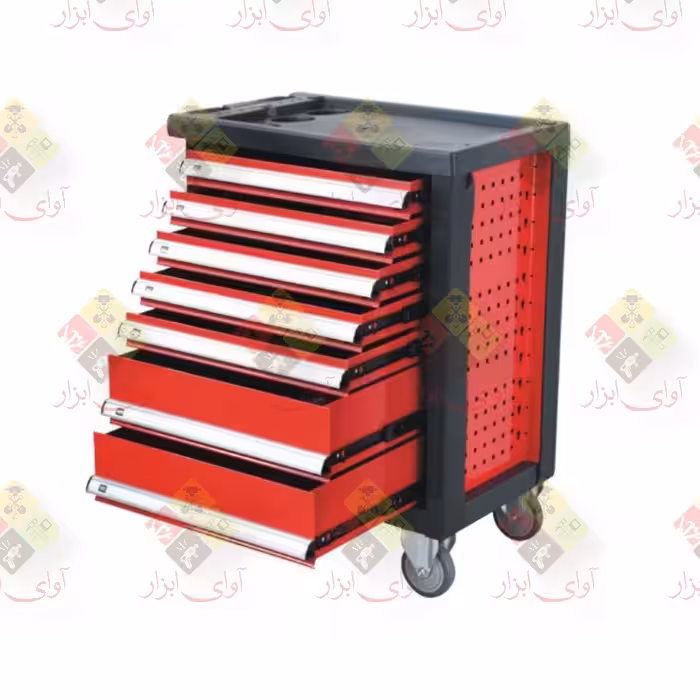 جعبه ابزار چرخ دار 7 کشو LK مدل Y9143