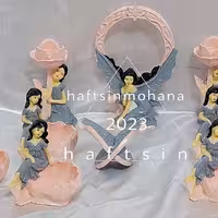 ست هفت سین پودرسنگ -کد17