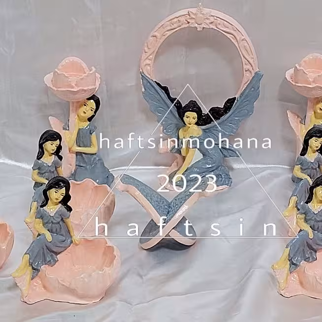 ست هفت سین پودرسنگ -کد17