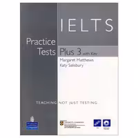 IELTS Practice Tests Plus 3 with Key ، (کتاب آیلتس تست پلاس)