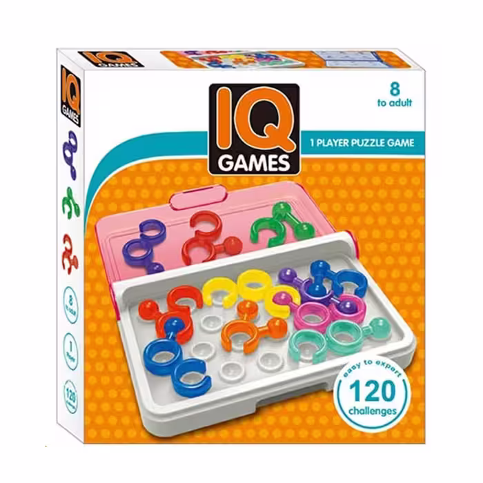 بازی فکری مدل IQ Games با 120 چالش