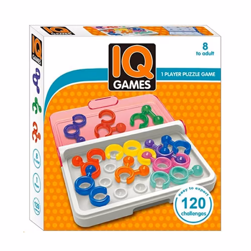 بازی فکری مدل IQ Games با 120 چالش