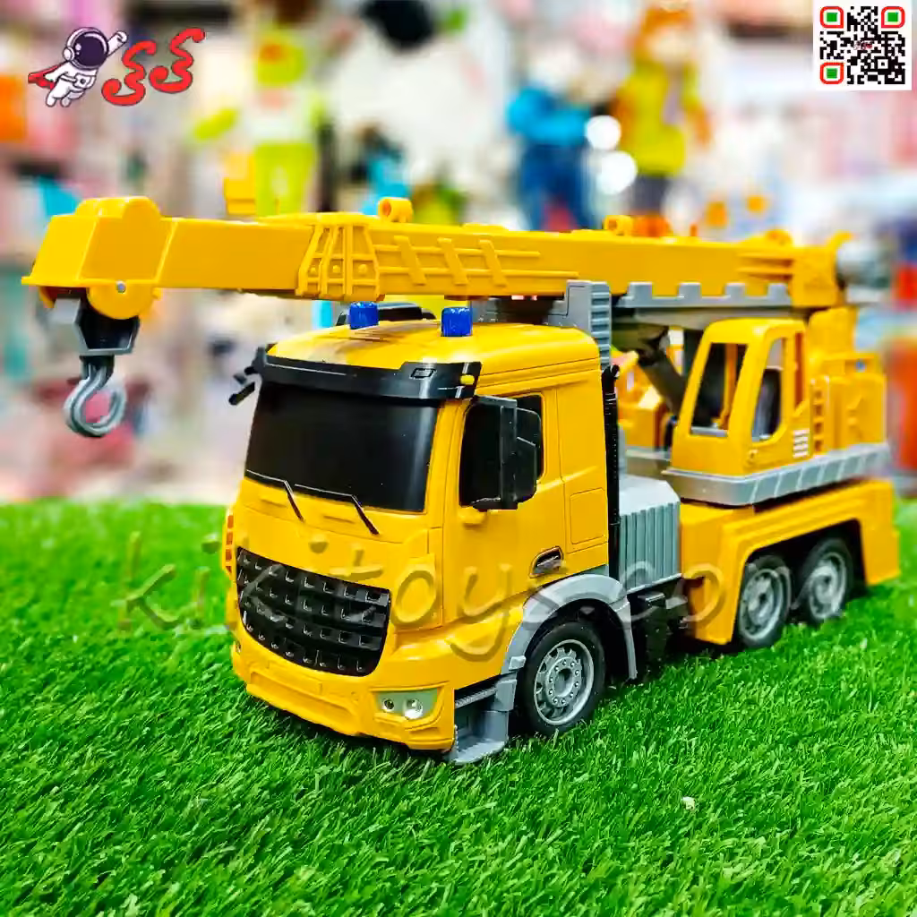 جرثقیل کنترلی و کامیون اسباب بازی ENGINEERING