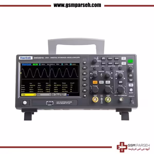 اسیلوسکوپ دیجیتال هانتک مدل Hantek DSO-2D10