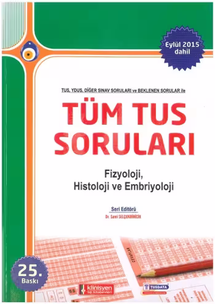 خرید و دانلود نسخه کامل کتاب Tüm Tus Soruları Fizyoloji Soruları
