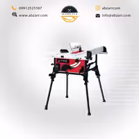 اره میزی 254 میلیمتر با میز آلومینیومی و پایه جمع شونده محک مدل TS-254SP (( اقساط یک ساله ))