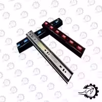 ریل ساچمه ای سه تیکه پهن عرض 4/2  وی جی تی سایز 25 (ابی)