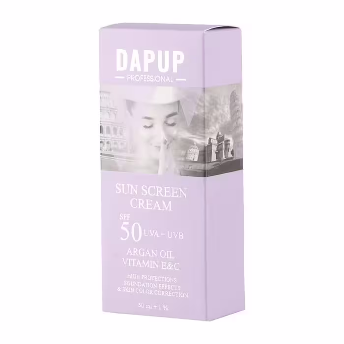 کرم ضد افتاب رنگی spf50 دپاپ 50ml