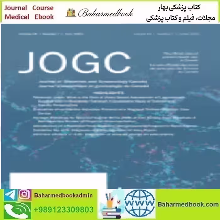 Journal of Obstetrics and Gynaecology Canada Volume 43 Issue