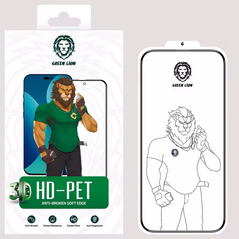محافظ صفحه نمایش گرین مدل 3D HD-Pet مناسب برای گوشی موبایل اپل iPhone 14 Pro Max