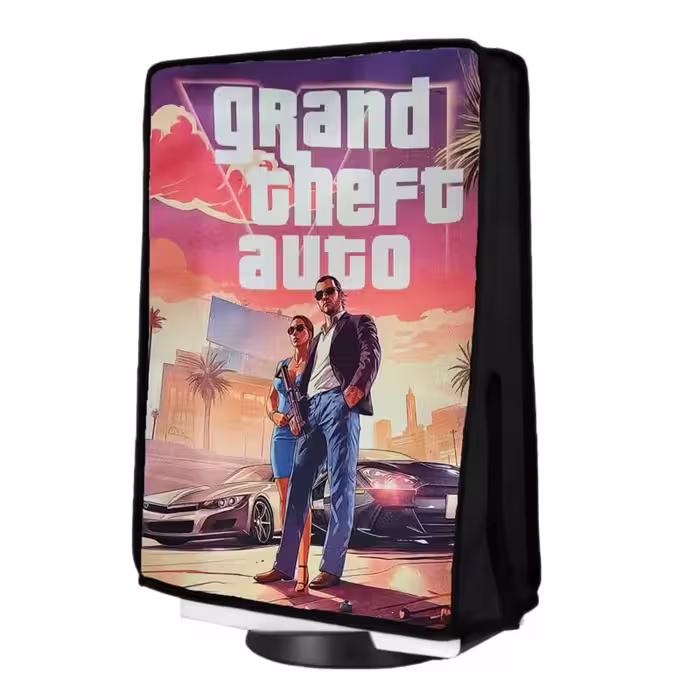 کاور کنسول PS5 اسلیم طرح GTA