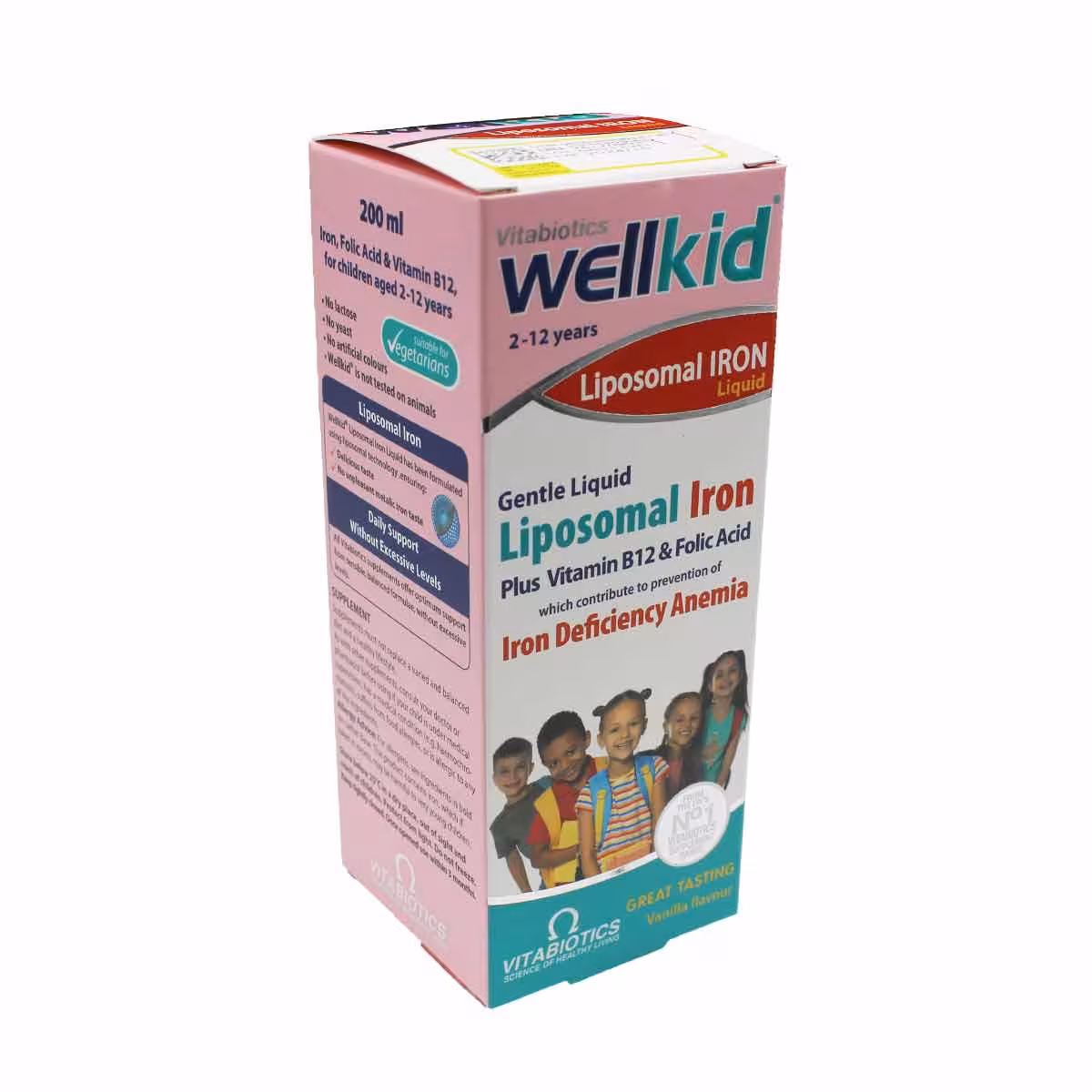 شربت ول کید حاوی آهن لیپوزومال 200 میلی لیتر