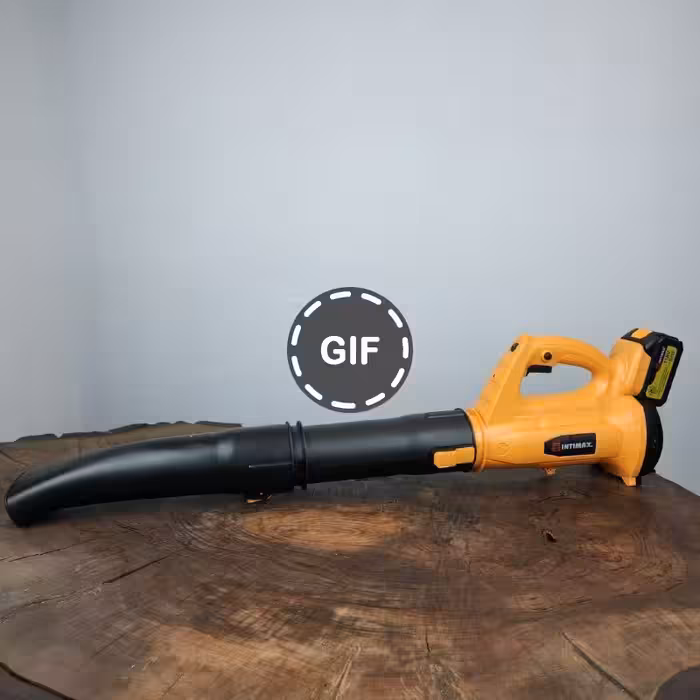 بلوور و خزان روب (برگ جمع کن) شارژی اینتیمکس مدل 0465