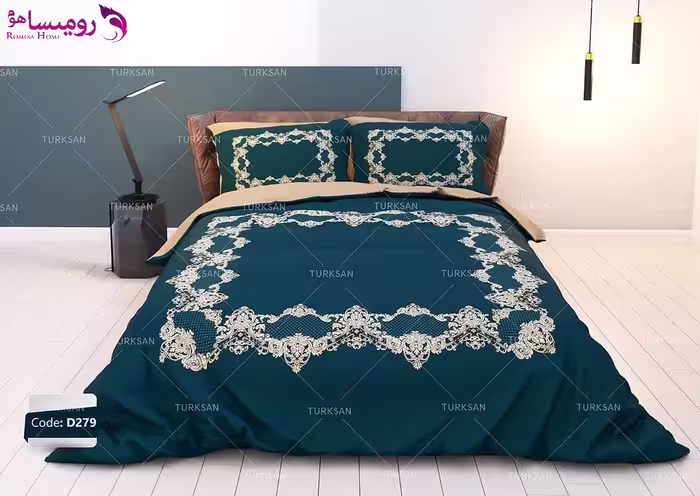 سرویس روتختی طرح درباری دو نفره برند ترکسان کد d279