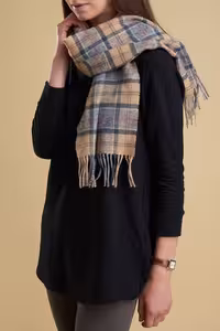 شال چند رنگ مردانه و زنانه WOOL WEFT 100 ٪ برهز TN31 لباس تارتان Barbour